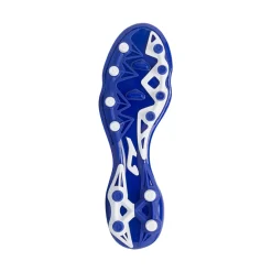 Scarpe da calcio bianche e blu da Uomo per terreni erbosi FG Joma