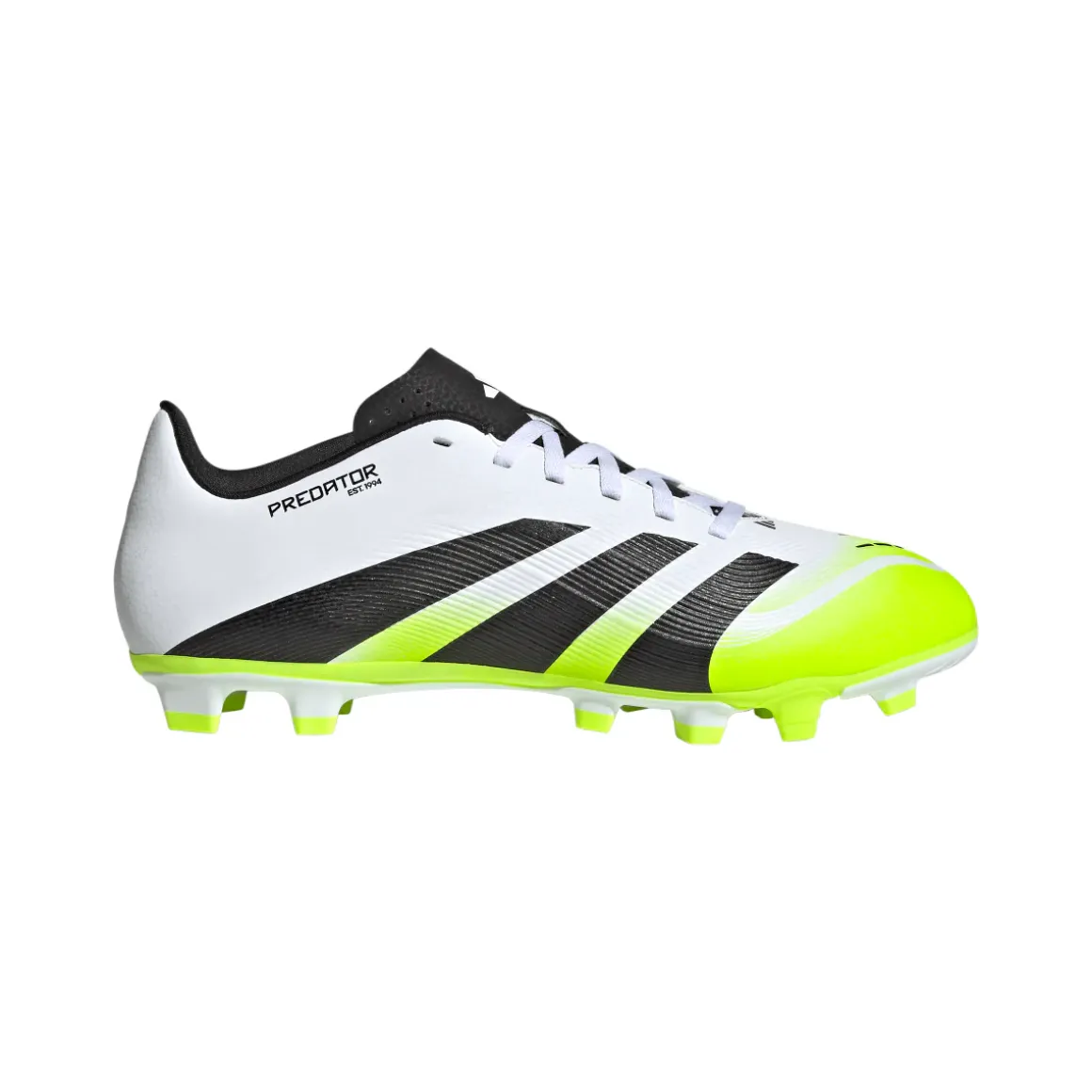 Scarpe da Calcio bianche e gialle da Uomo adidas Predator Club FG/MG