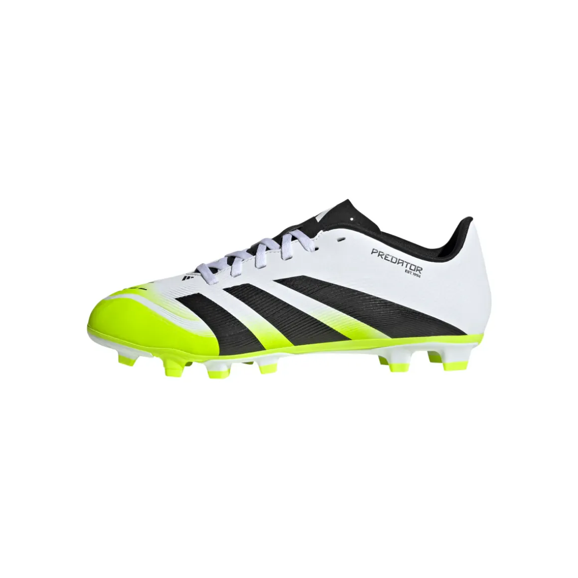Scarpe da Calcio bianche e gialle da Uomo adidas Predator Club FG/MG