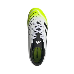 Scarpe da Calcio bianco e giallo Ragazzo adidas Predator Club FG/MG