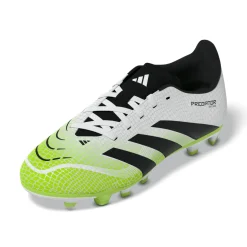 Scarpe da Calcio bianco e giallo Ragazzo adidas Predator Club FG/MG
