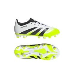 Scarpe da Calcio bianco e giallo Ragazzo adidas Predator Club FG/MG