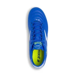 Scarpe da Calcio blu con inserti gialli da Uomo Joma Aguila 2504 FG/AG