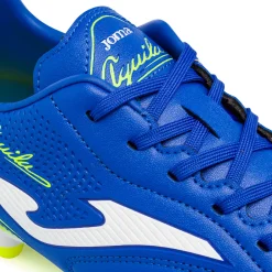 Scarpe da Calcio blu con inserti gialli da Uomo Joma Aguila 2504 FG/AG