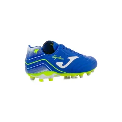 Scarpe da Calcio blu con inserti gialli da Uomo Joma Aguila 2504 FG/AG