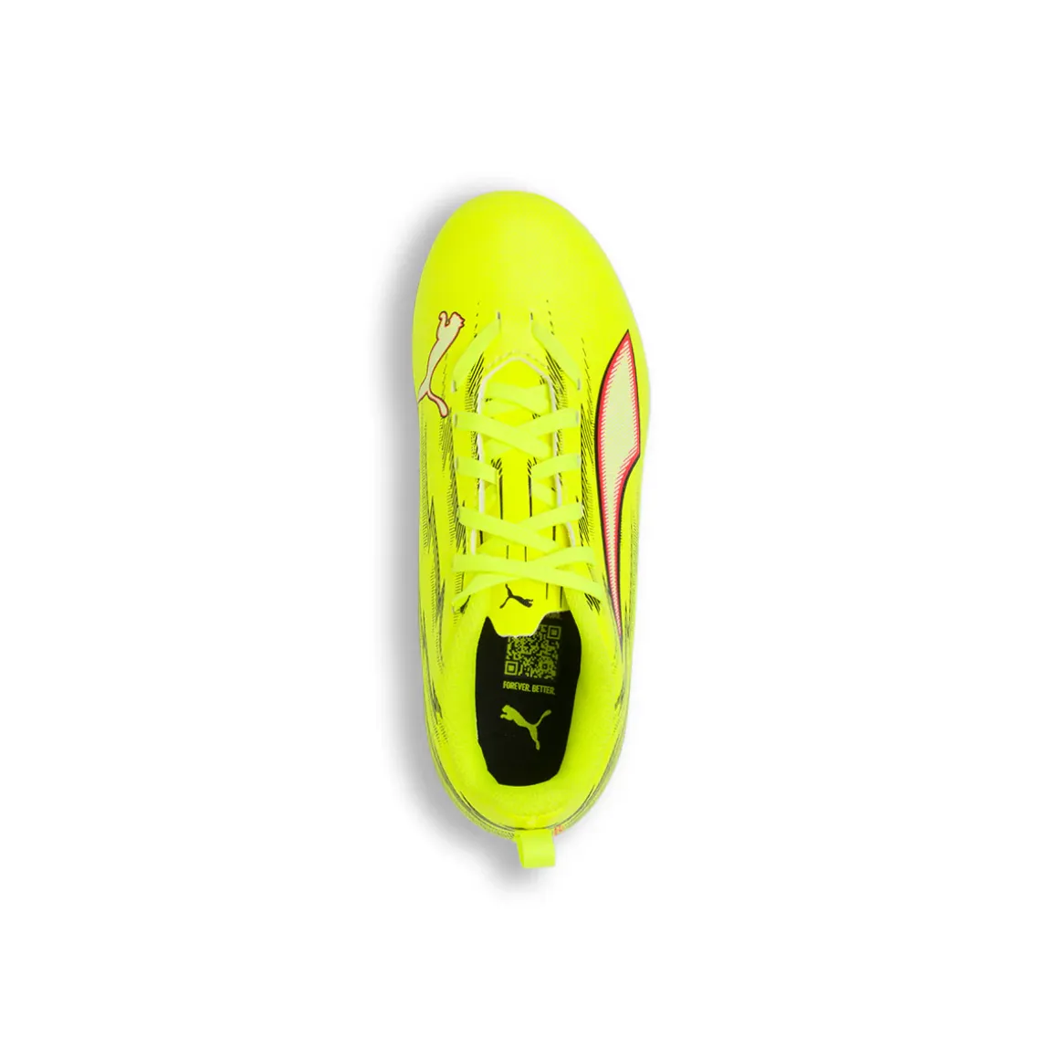 Scarpe da calcio da Bambino gialle con tacchetti FG/AG Puma Ultra