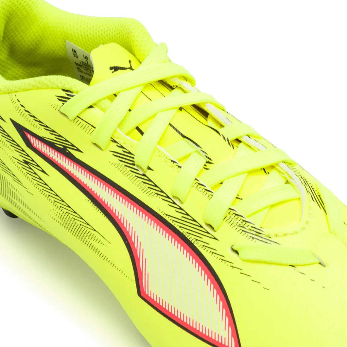 Scarpe da calcio da Bambino gialle con tacchetti FG/AG Puma Ultra