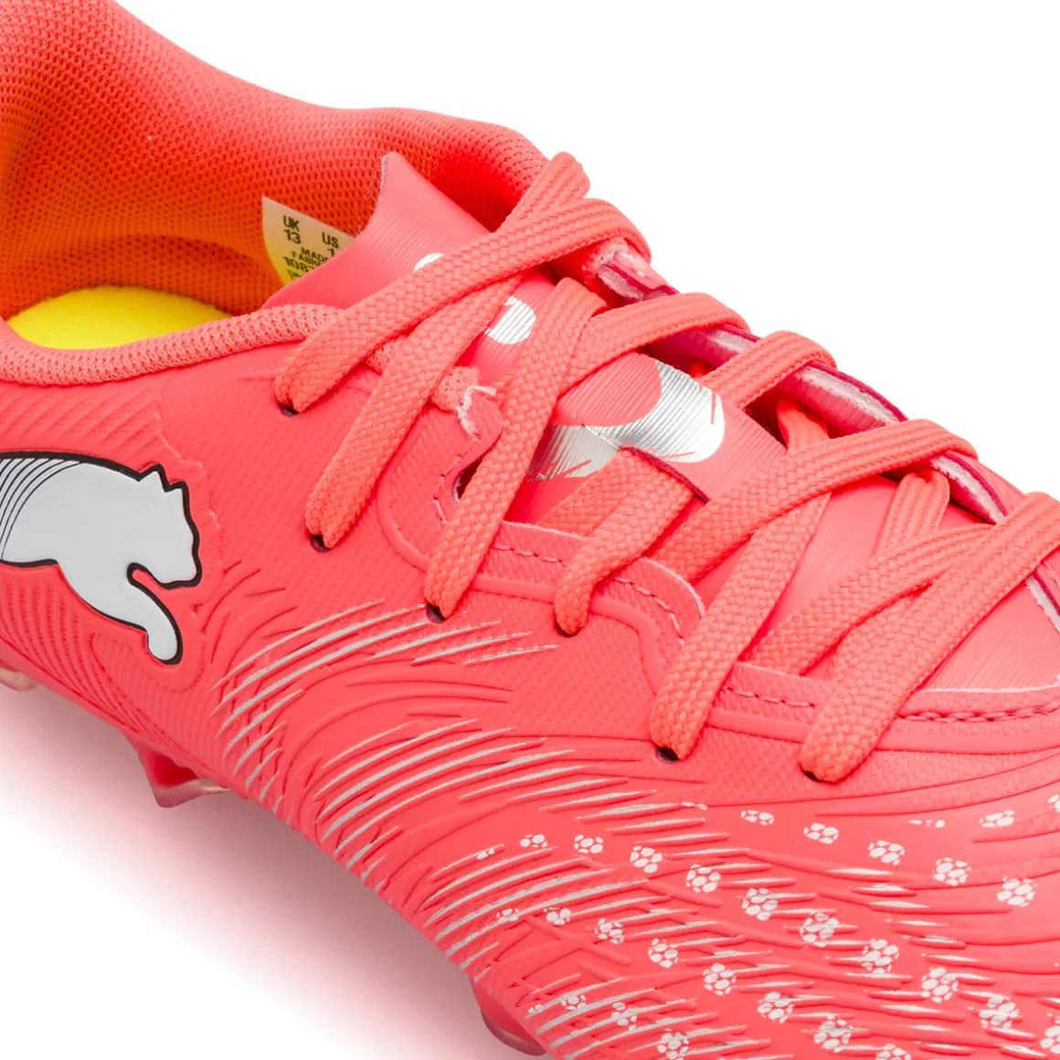 Scarpe da calcio da Bambino rosse Puma FUTURE 9 PLAY FG/AG