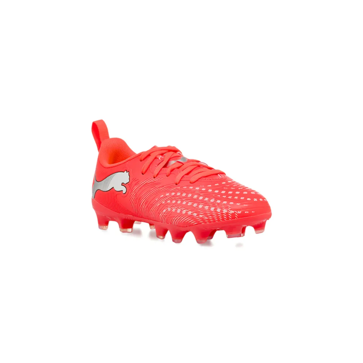 Scarpe da calcio da Bambino rosse Puma FUTURE 9 PLAY FG/AG