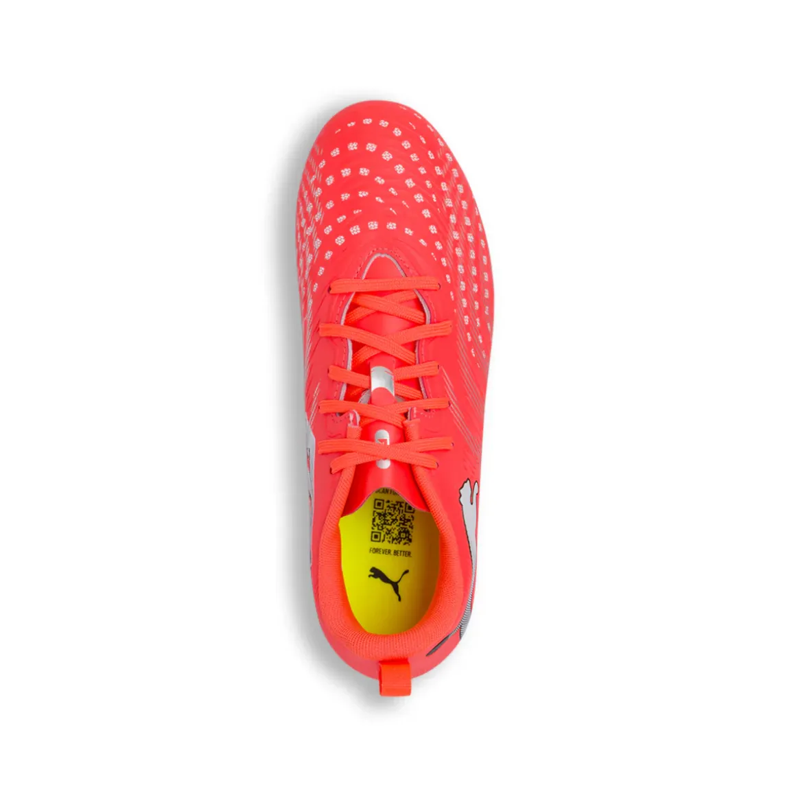 Scarpe da calcio da Ragazzo rosse Puma FUTURE 9 PLAY FG/AG
