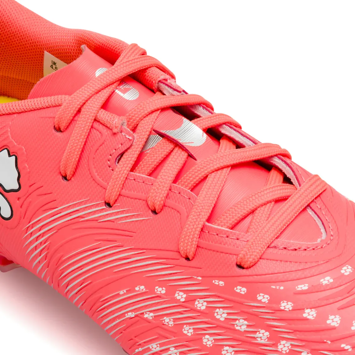 Scarpe da calcio da Ragazzo rosse Puma FUTURE 9 PLAY FG/AG