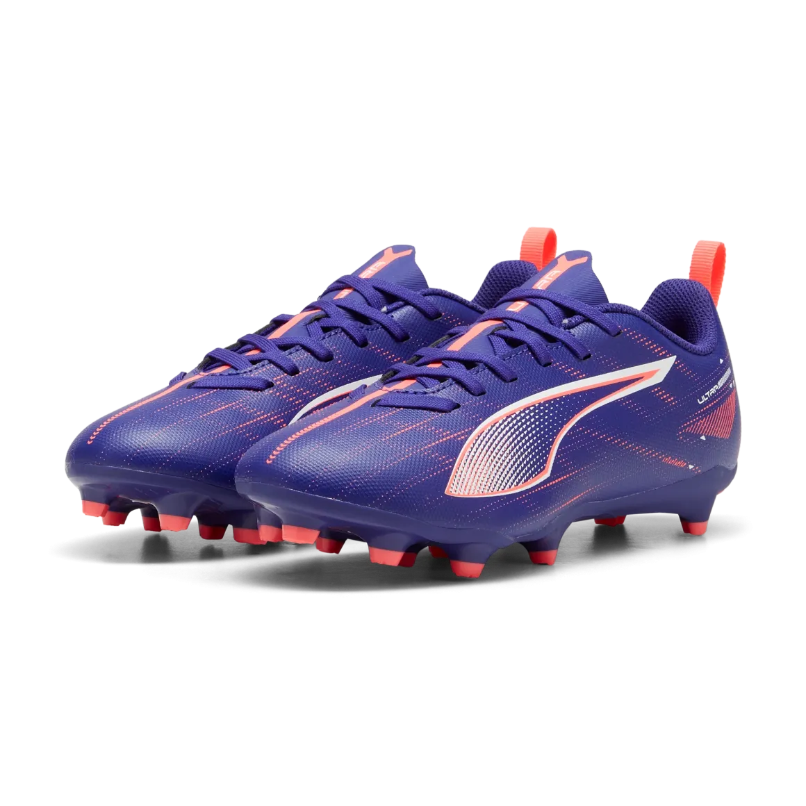 Scarpe da calcio da ragazzo viola Puma Ultra 5