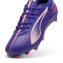 Scarpe da calcio da ragazzo viola Puma Ultra 5