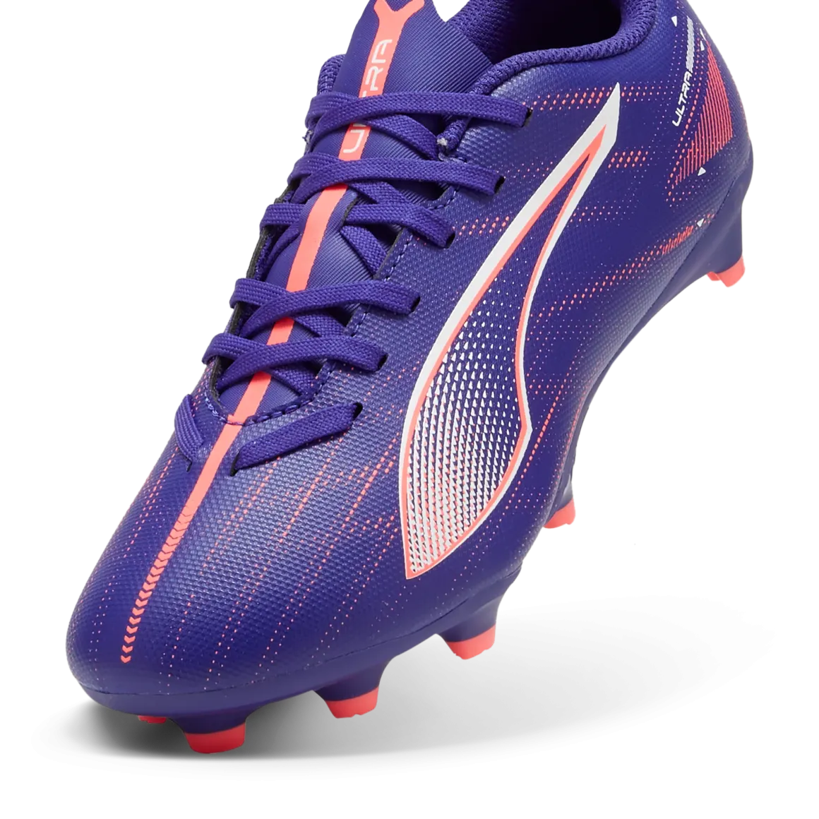 Scarpe da calcio da ragazzo viola Puma Ultra 5