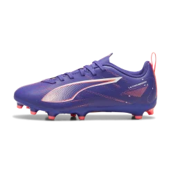 Scarpe da calcio da ragazzo viola Puma Ultra 5