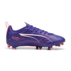 Scarpe da calcio da ragazzo viola Puma Ultra 5