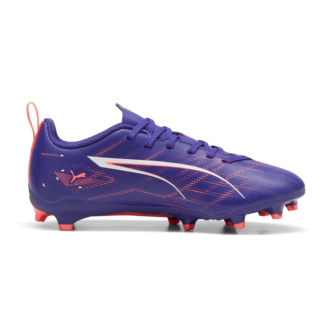 Scarpe da calcio da ragazzo viola Puma Ultra 5
