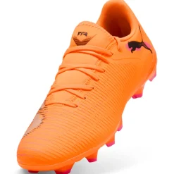 Scarpe da Calcio da uomo arancioni Puma Future 8 Play FG/AG Heat Fire