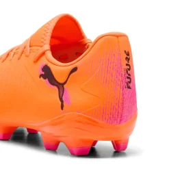 Scarpe da Calcio da uomo arancioni Puma Future 8 Play FG/AG Heat Fire