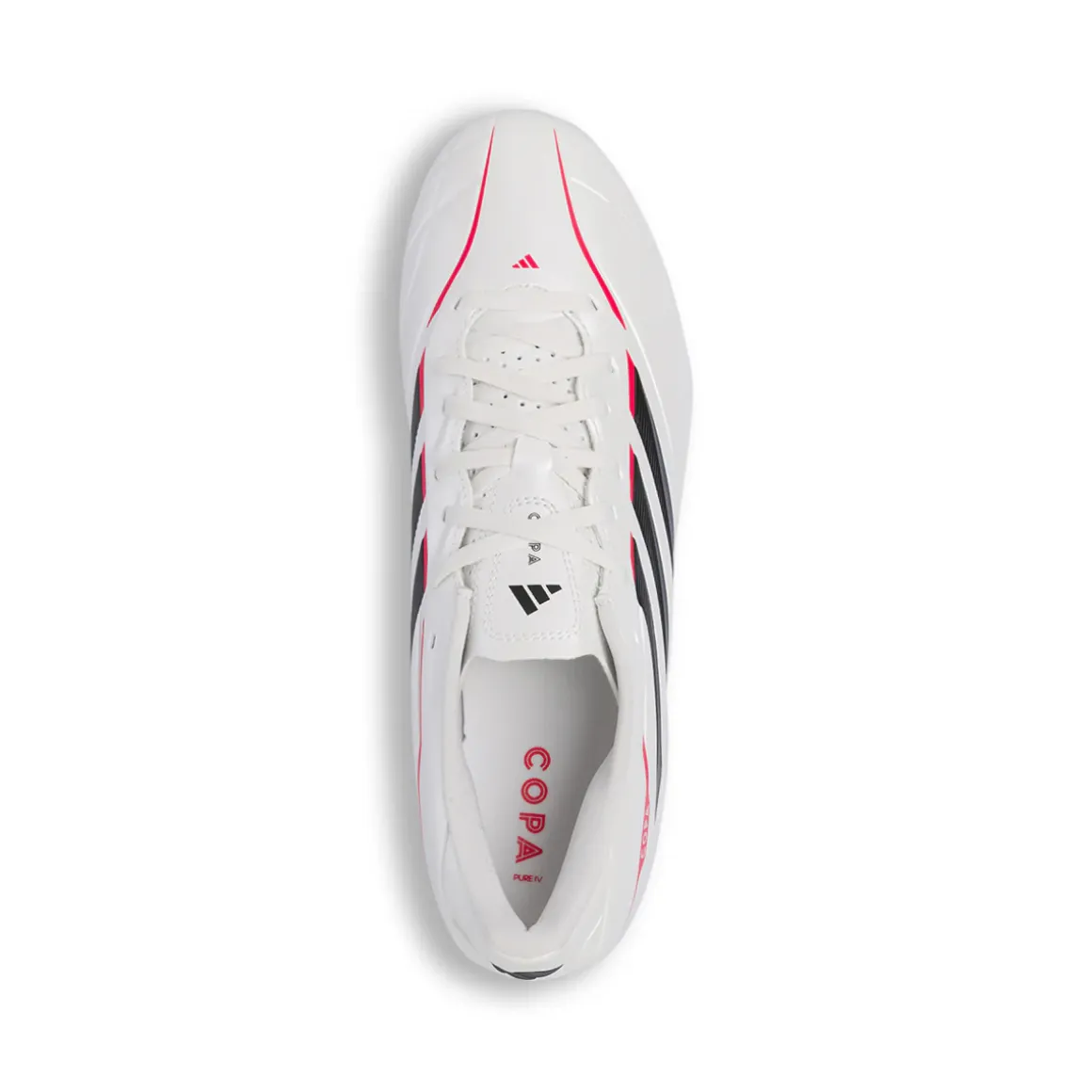 Scarpe da calcio da Uomo bianche e rosse FG/AG Copa Pure IV adidas