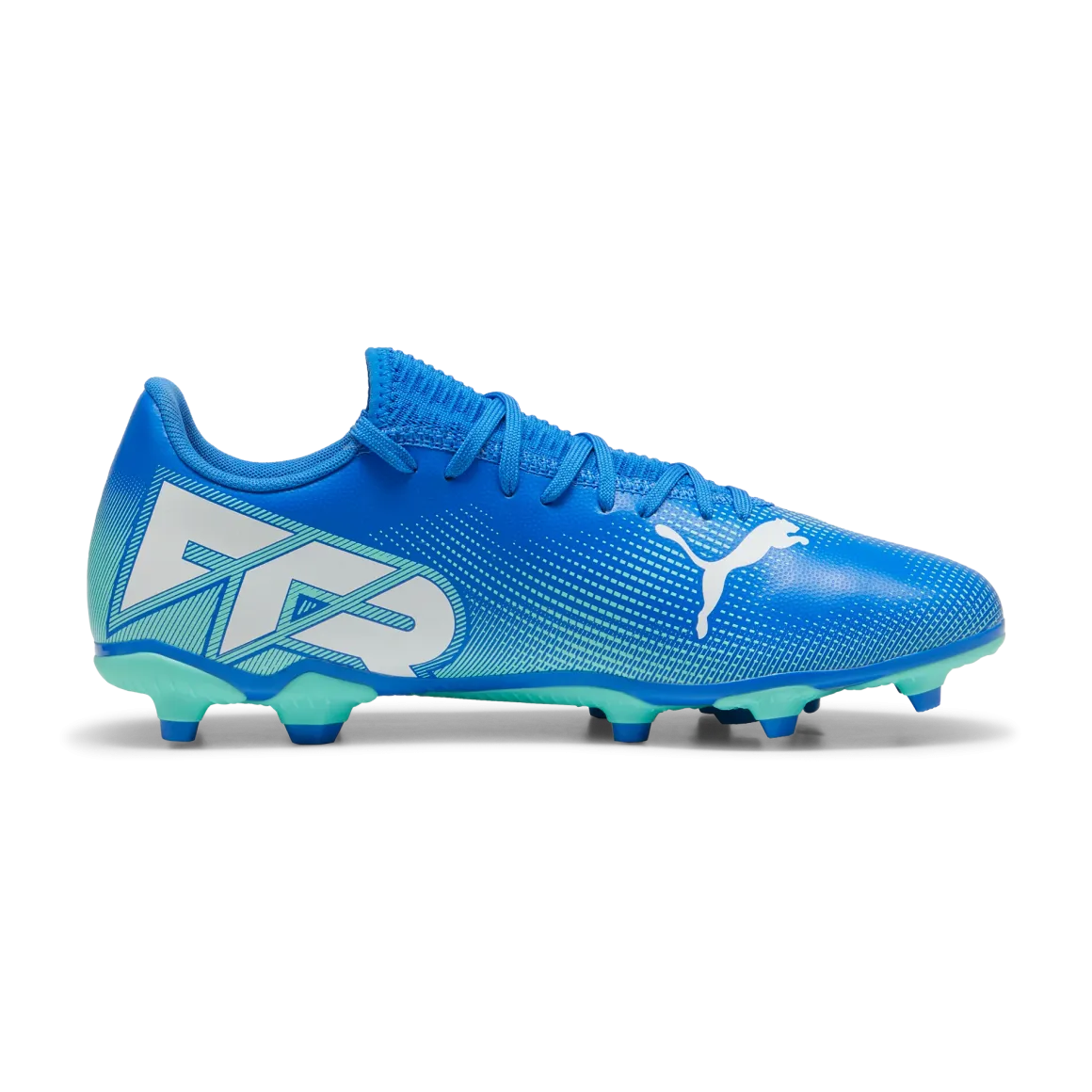 Scarpe da calcio da uomo blu e azzurre per terreni duri Puma Future 7
