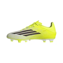 Scarpe da calcio da Uomo gialle e bianche con tacchetti FG adidas F50