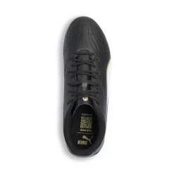 Scarpe da calcio da Uomo nere con inserti bianchi Puma King FG/AG