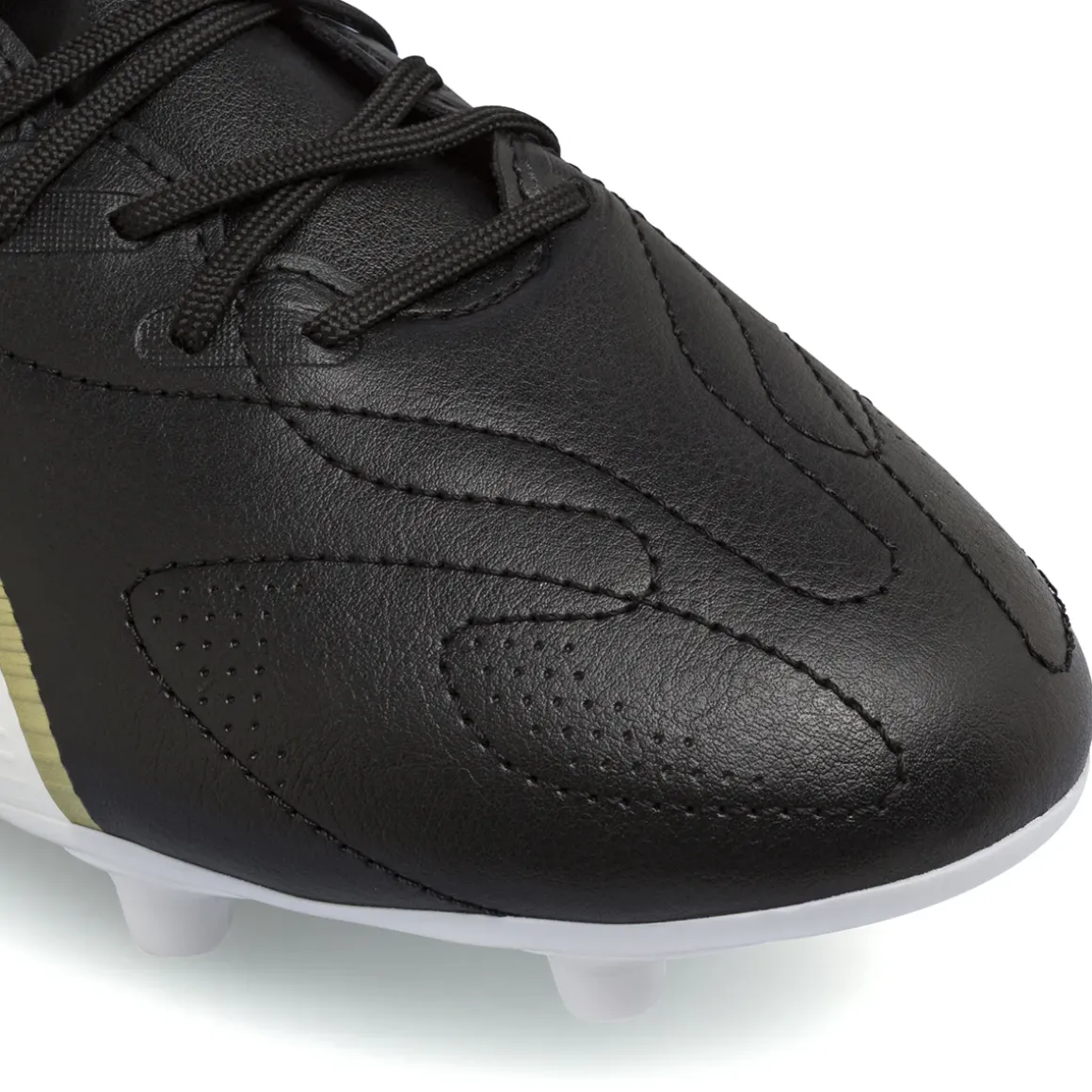 Scarpe da calcio da Uomo nere con inserti bianchi Puma King FG/AG