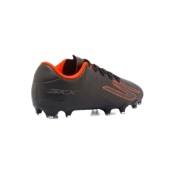 Scarpe da calcio da uomo nere con dettagli arancioni SKECHERS SKX