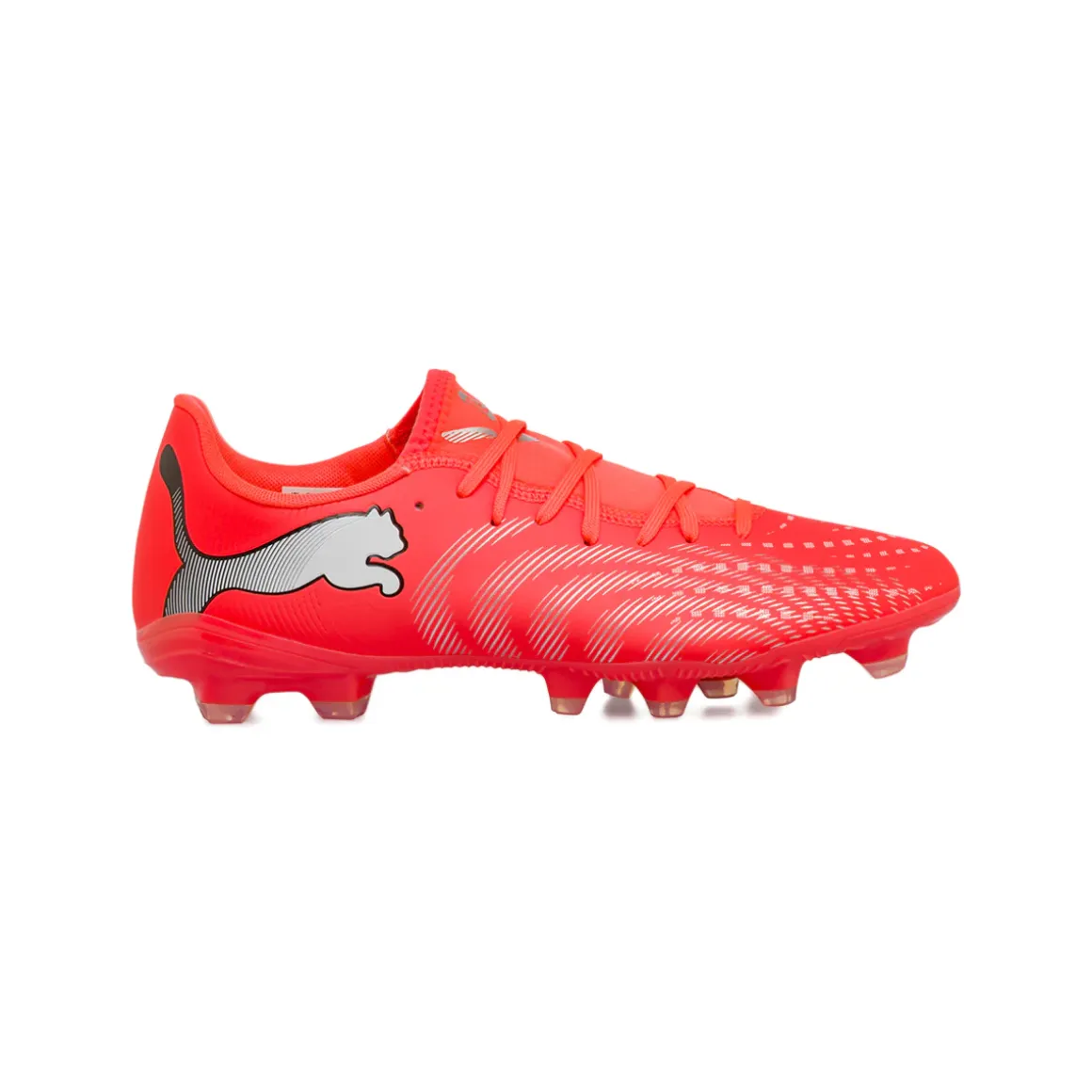 Scarpe da calcio da Uomo rosse con suola FG/AG Puma Future Play 9