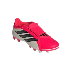 Scarpe da calcio da Uomo rosse e bianche adidas Predator Club FT FG/MG