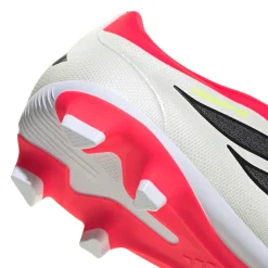 Scarpe da calcio da Uomo rosse e bianche adidas Predator Club FT FG/MG