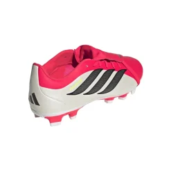 Scarpe da calcio da Uomo rosse e bianche adidas Predator Club FT FG/MG
