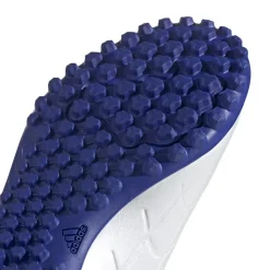 Scarpe da calcio per erba sintetica da uomo bianche e blu adidas Copa Pure 2 CLUB TF