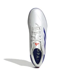 Scarpe da calcio per erba sintetica da uomo bianche e blu adidas Copa Pure 2 CLUB TF