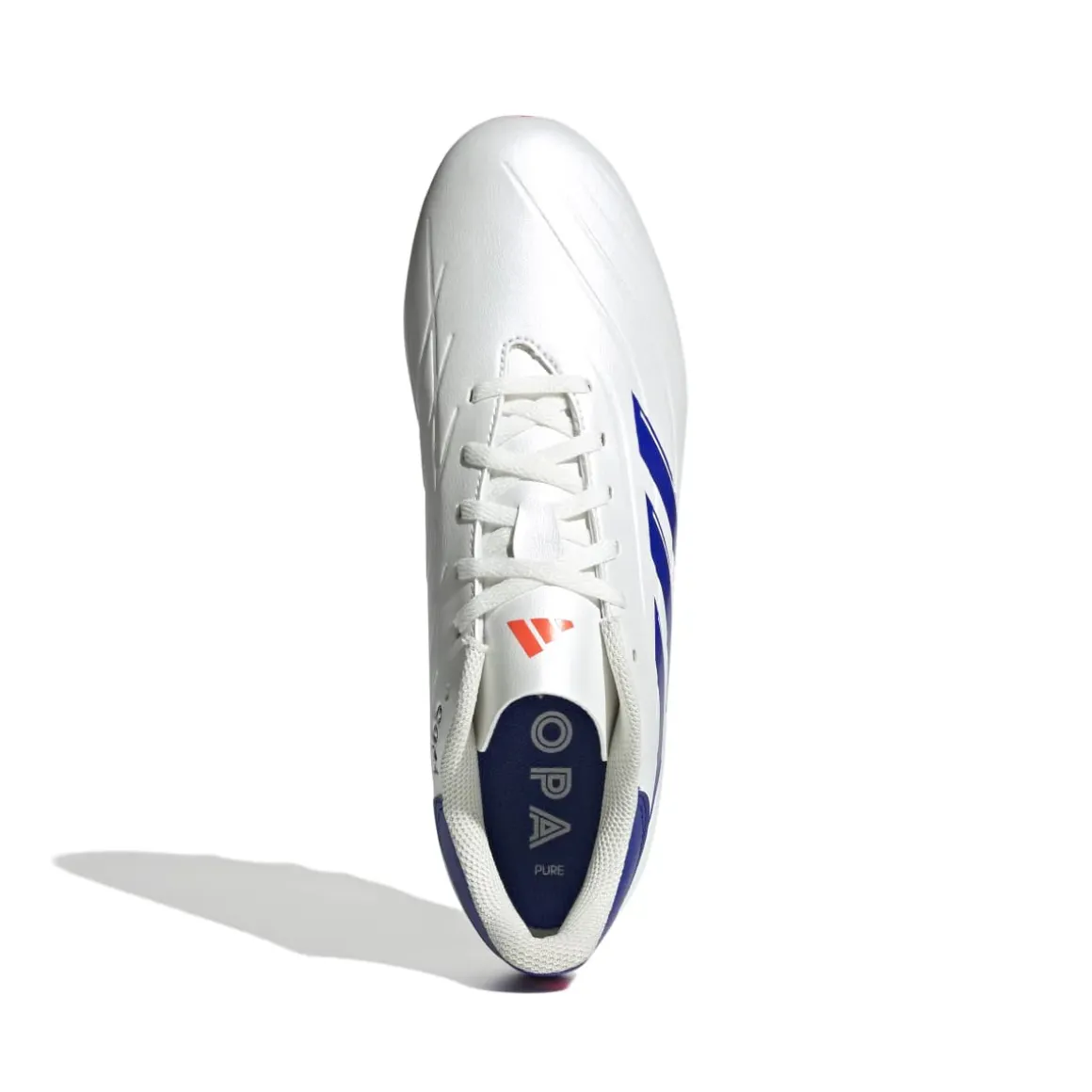 Scarpe da calcio per terreni duri da uomo bianche adidas Copa Pure 2 Club FXG