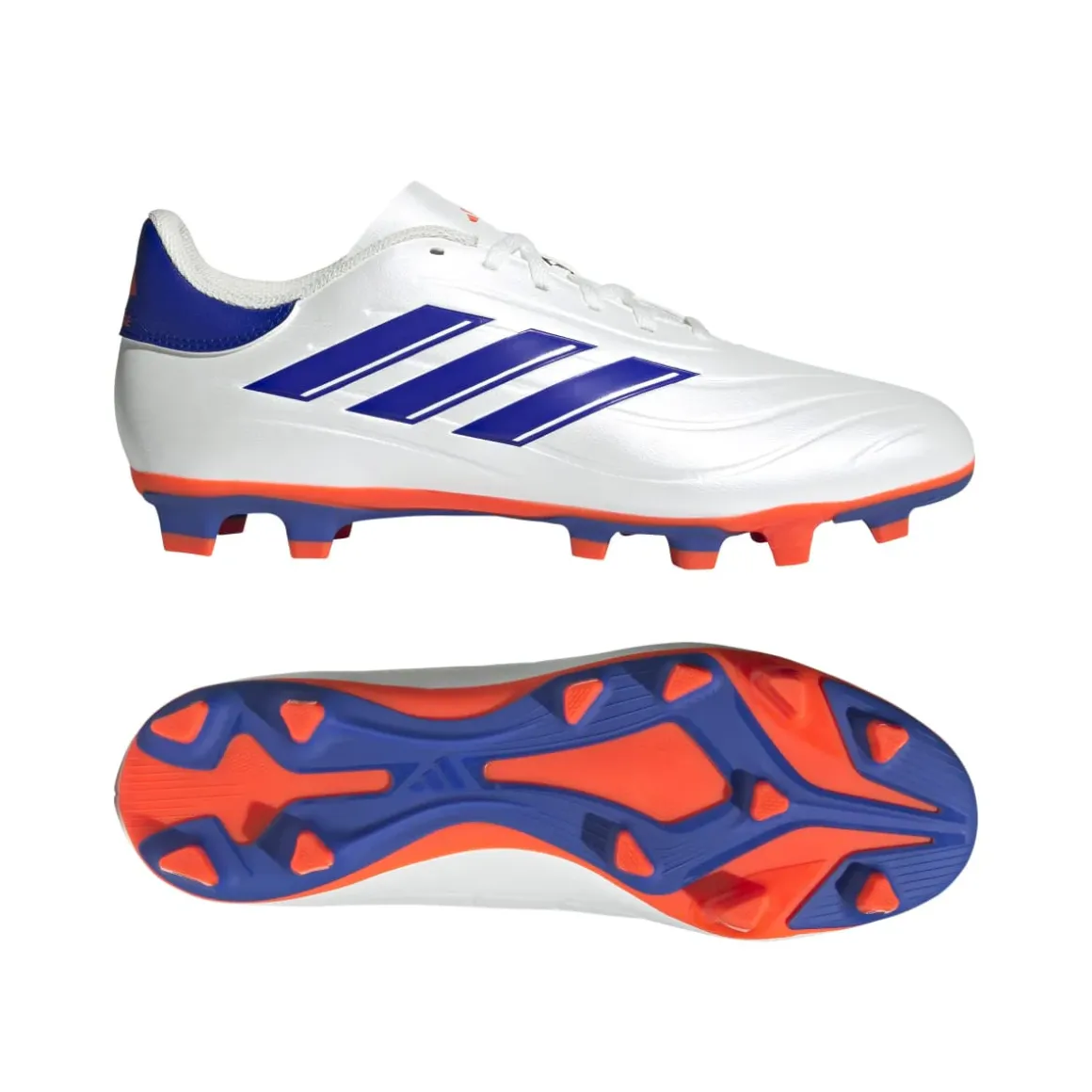 Scarpe da calcio per terreni duri da uomo bianche adidas Copa Pure 2 Club FXG