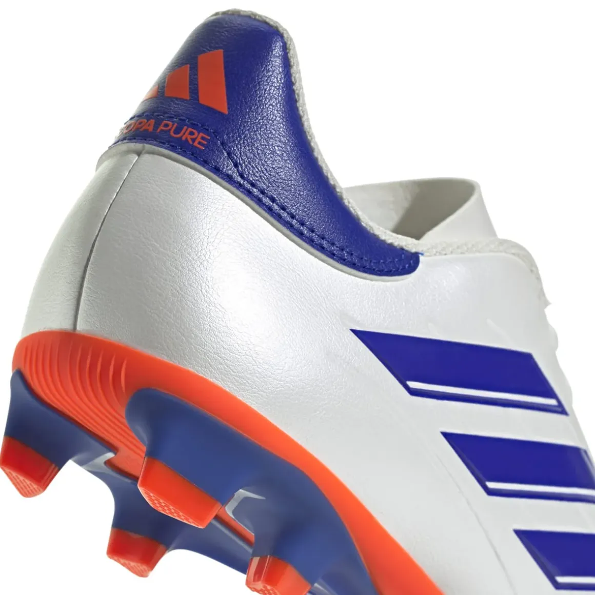 Scarpe da calcio per terreni duri da uomo bianche adidas Copa Pure 2 Club FXG