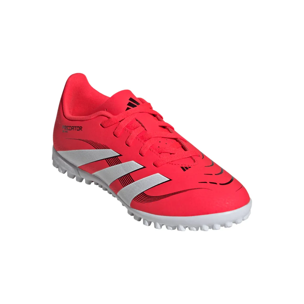 Scarpe da Calcio PREDATOR CLUB TF J rosse da Ragazzo adidas