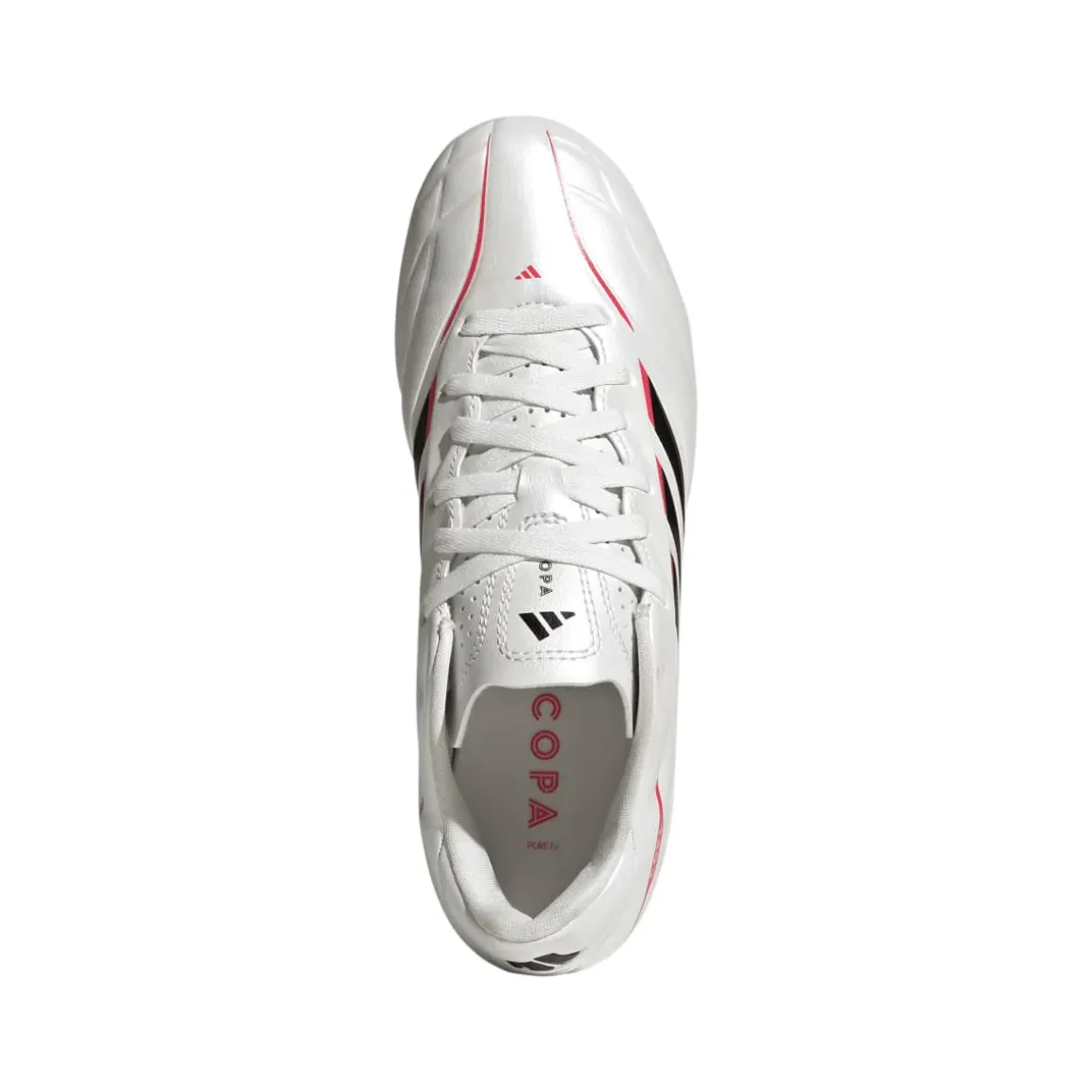 Scarpe da calcio Ragazzo Bianche adidas COPA PURE IV CLUB FG/MG J