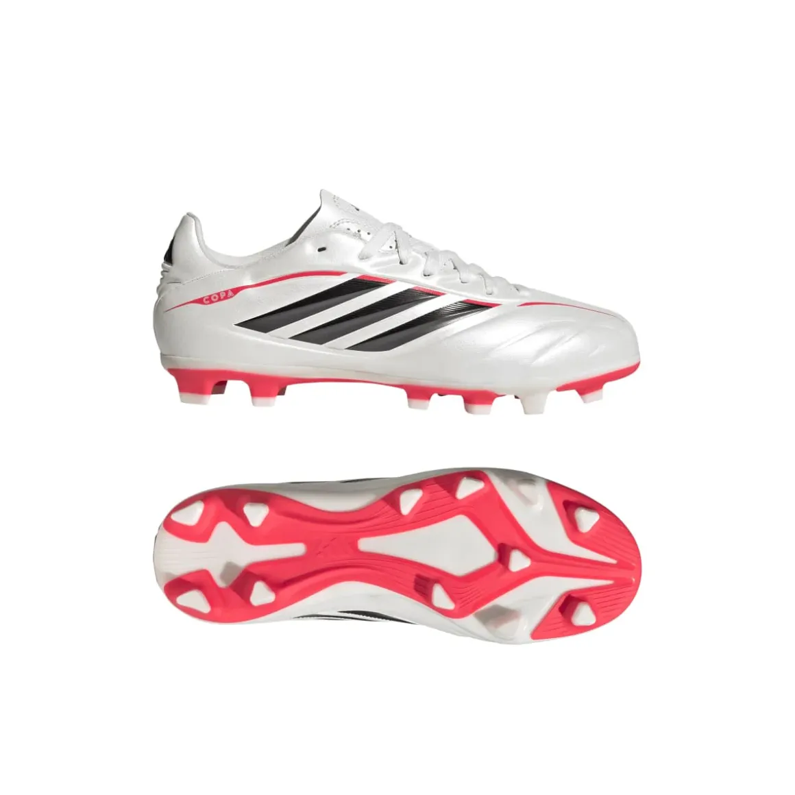 Scarpe da calcio Ragazzo Bianche adidas COPA PURE IV CLUB FG/MG J