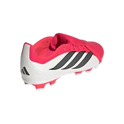 Scarpe da calcio Ragazzo rosse adidas PREDATOR CLUB FT FG/MG J
