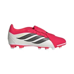 Scarpe da calcio Ragazzo rosse adidas PREDATOR CLUB FT FG/MG J