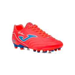 Scarpe da calcio uomo arancione fluo e blu Joma Aguila