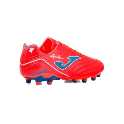Scarpe da calcio uomo arancione fluo e blu Joma Aguila