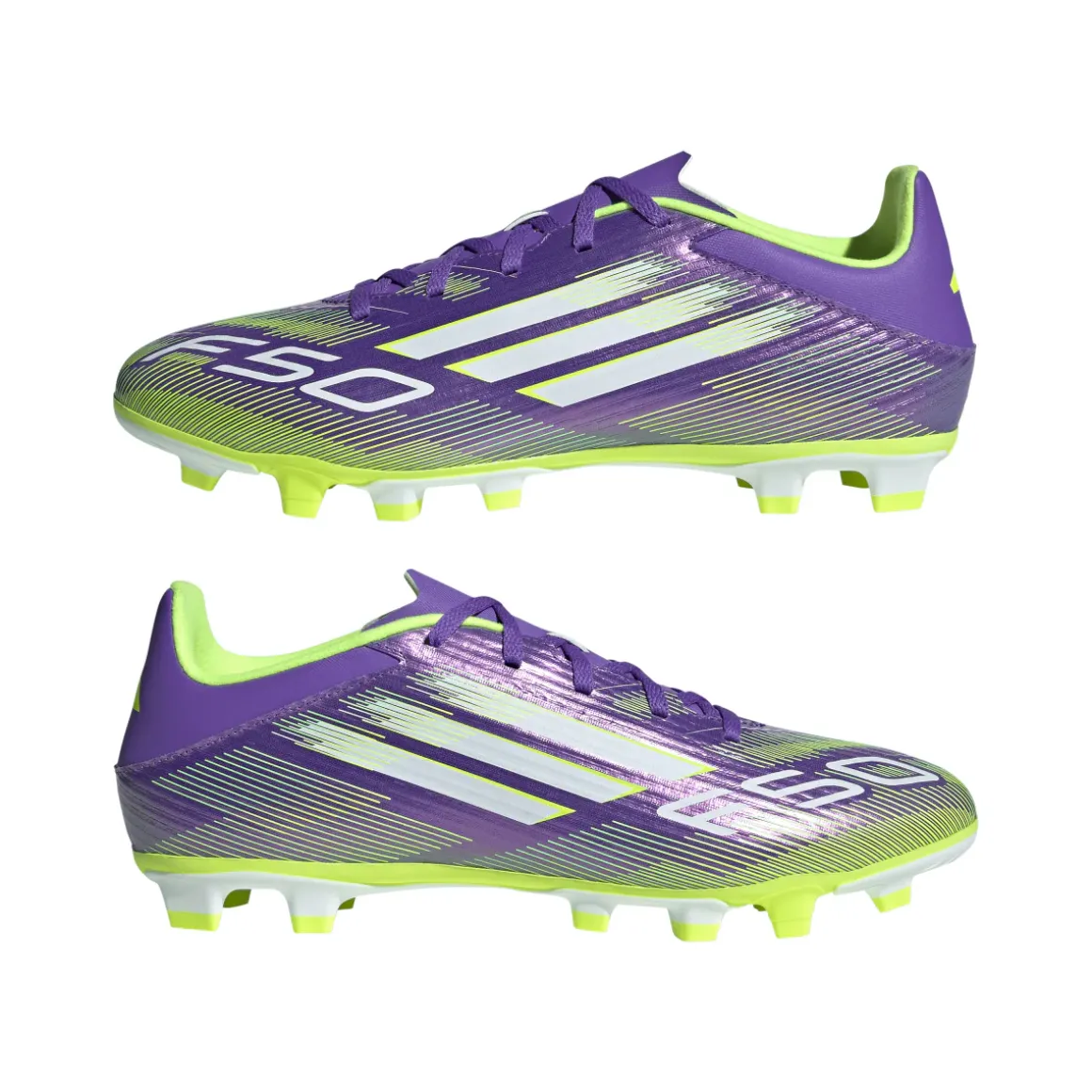 Scarpe da Calcio viola adidas F50 Club FG/MG da Uomo