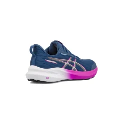 Scarpe da corsa da Ragazza blu e viola in tessuto Asics GT-1000 14