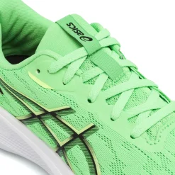Scarpe da corsa da ragazzo verdi in mesh leggere Asics GT-1000 14