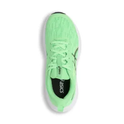 Scarpe da corsa da ragazzo verdi in mesh leggere Asics GT-1000 14