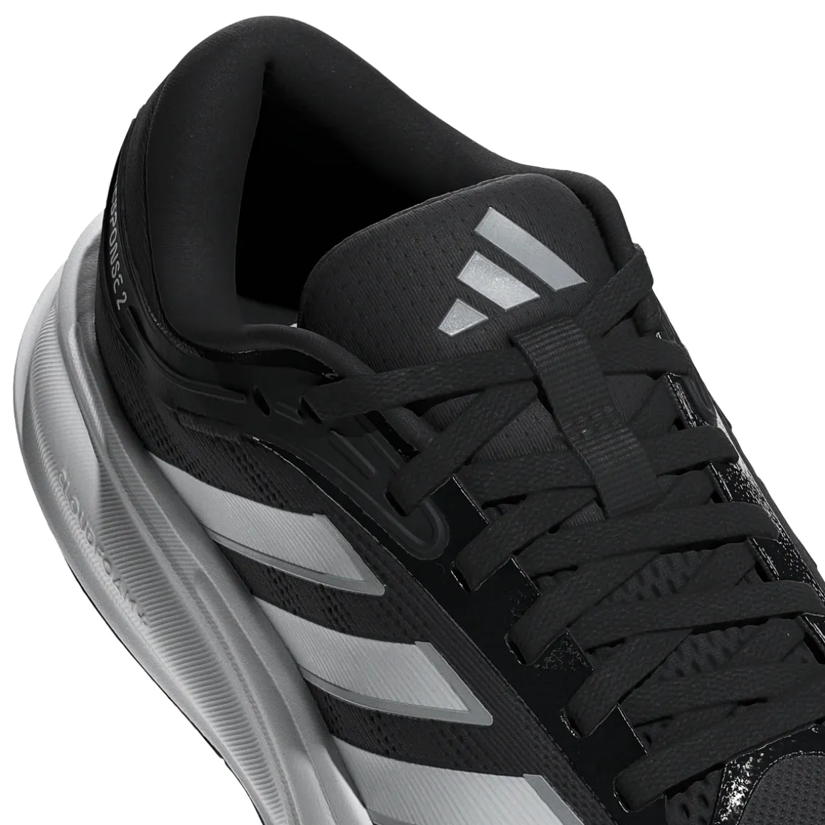 Scarpe da corsa Donna adidas Response 2 nere con intersuola Cloudfoam